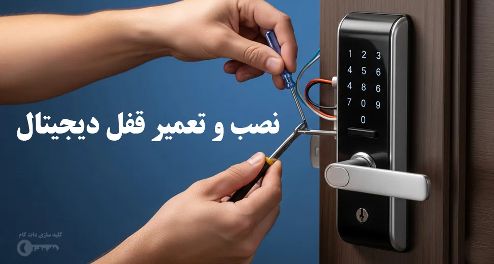 نصب و تعمیر قفل دیجیتال