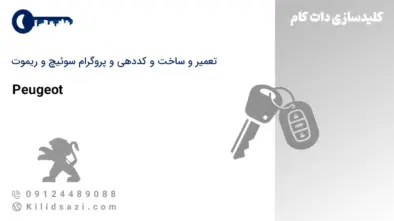 تعمیر و ساخت سوئیچ و ریموت پژو