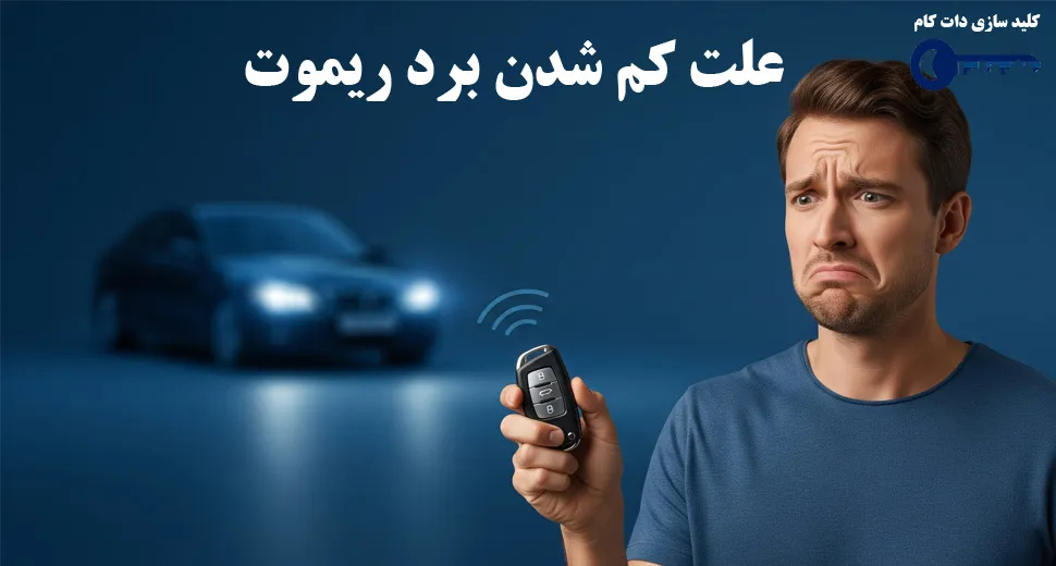 برد ریموت ماشین کم است