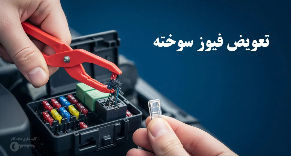 تعویض فیوز سوخته