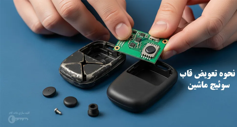 نحوه تعویض قاب سوئیچ ماشین
