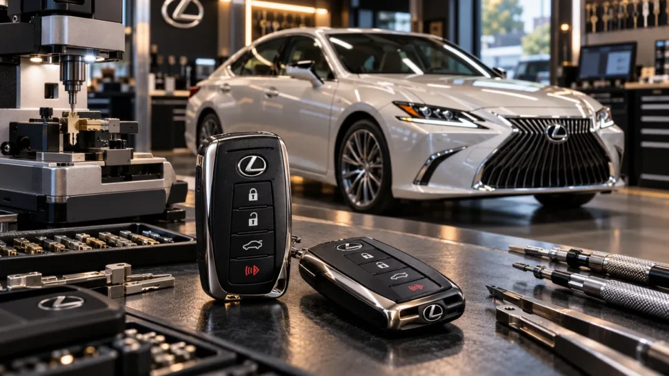 ساخت سوئیچ و ریموت لکسوس ES250