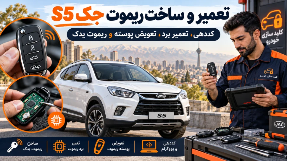 تعمیر و ساخت ریموت جک S5