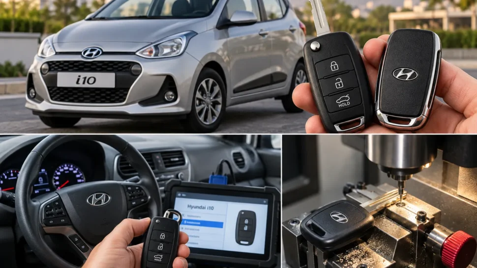 ساخت سوئیچ و ریموت هیوندای i10